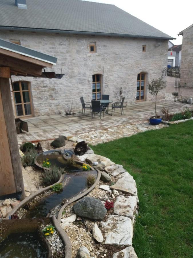 Ferienhaus Villa Kunnibunt Burgsalach Exteriér fotografie